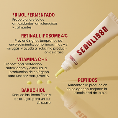Crema Seoul 1988 - Elimina lineas de expresión en solo 7 días
