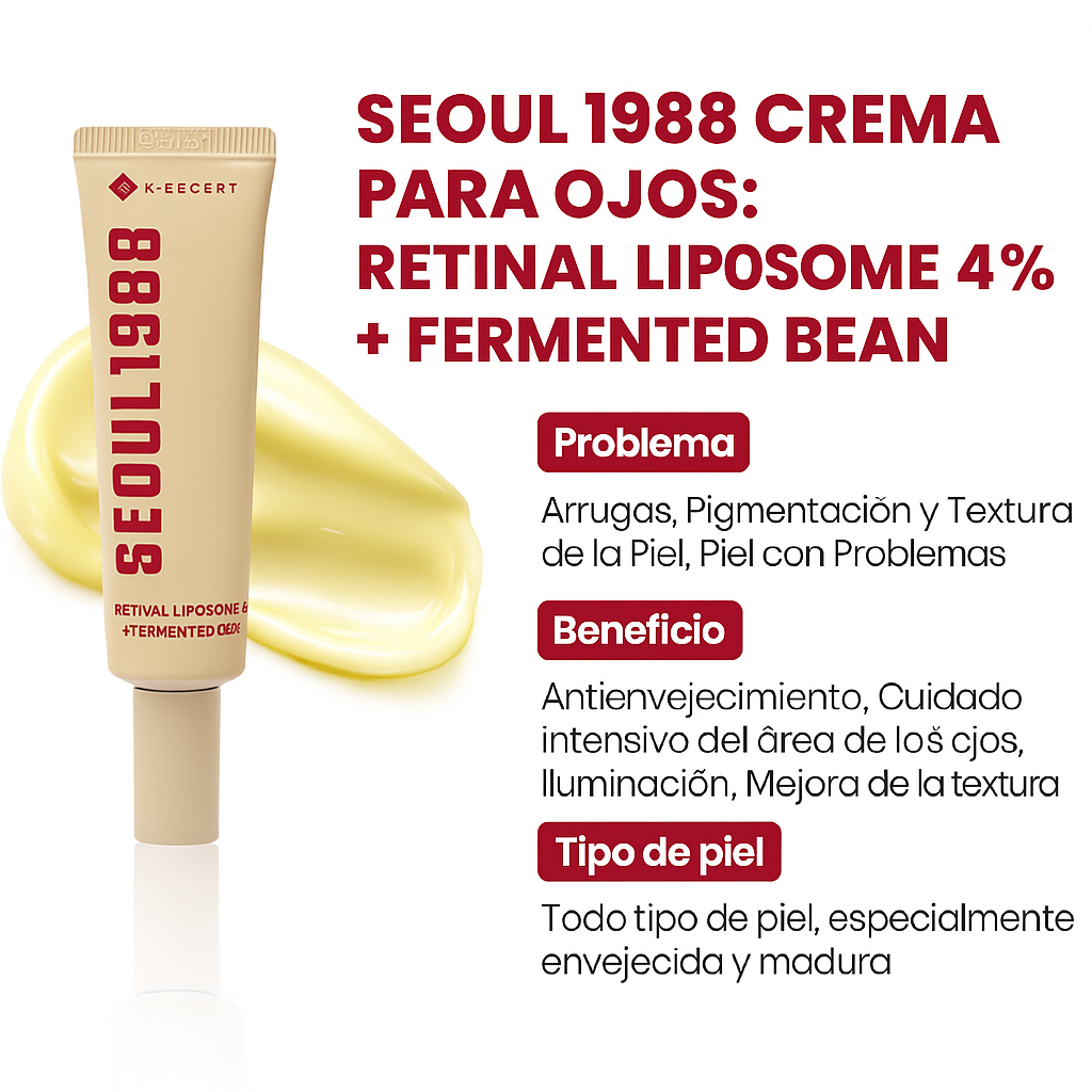 Crema Seoul 1988 - Elimina lineas de expresión en solo 7 días