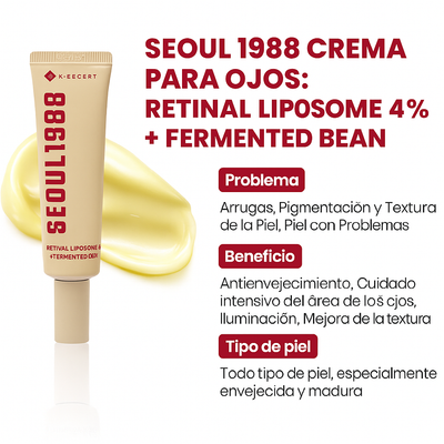Crema Seoul 1988 - Elimina lineas de expresión en solo 7 días